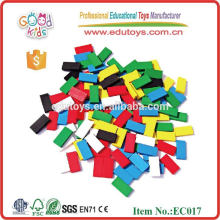 100pcs Wooden Enlighten Brick Toys